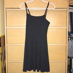 Gray mini dress